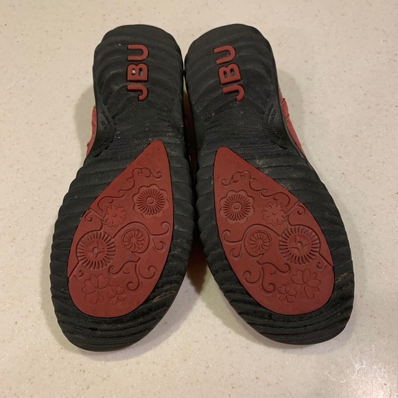 JBU Jambu Red & Gold Current T-strap Sandals 7.5 - Picture 11 of 12